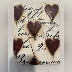 Sid Dickens “Red Hearts with Script”